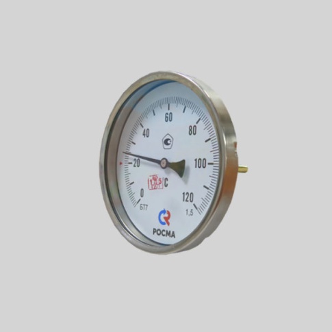 Фотография товара - Термометр биметаллический БТ 71  (0 +200) 150мм