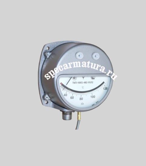 Фотография товара - Термометр конденсационный манометрический сигнализирующий ТКП-160 М3-1-ЛС59  (+100 +200С)
