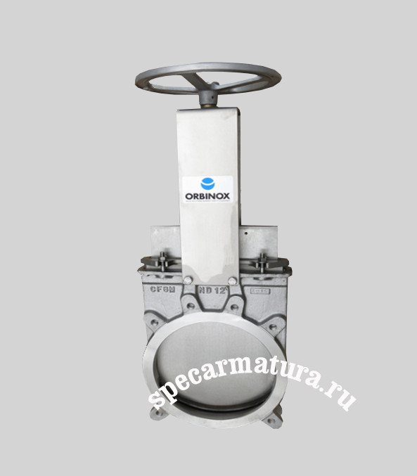 Затвор шиберный Ду600 Ру4 ORBINOX EX-02 Затвор шиберный Ду600 Ру4 ORBINOX EX-02
