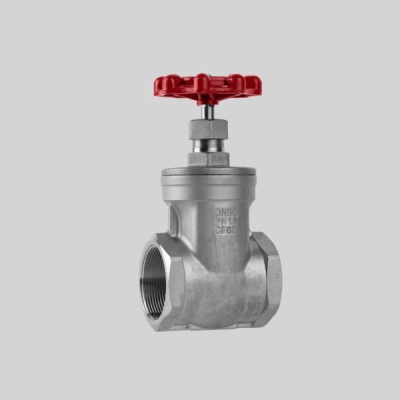 Фотография товара - Задвижка нержавеющая муфтовая ГРАНАР KR30 Ду40,