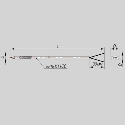 Фотография товара 1 Преобразователь термоэлектрический ДТПL011-0,3/0,2