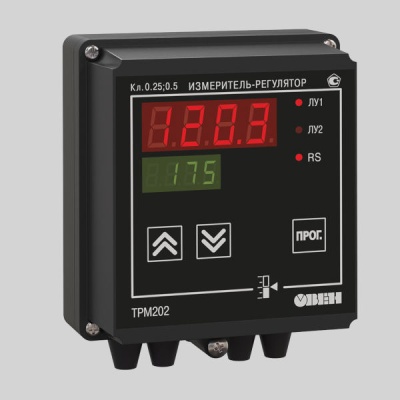 Фотография товара 1 Измеритель-регулятор двухканальный ОВЕН ТРМ 202 -Н.Р