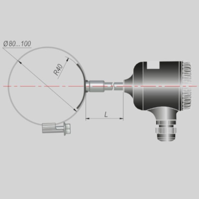 Фотография товара 2 Датчик температуры ДТХ-RS ДТС325М-100М.0,5.120.RS
