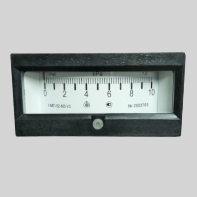 Фотография товара 1 Напоромер мембранный показывающий НМП-52-М3 10 кПа
