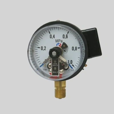 Фотография товара - Манометр электроконтактный ТМ-610Р.06(0-1MPa)M20x1,5.1,5