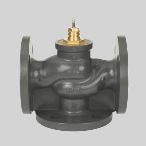 Клапан трехходовой регулирующий Danfoss VF3 Ду 200 Ру 16 для применения ...