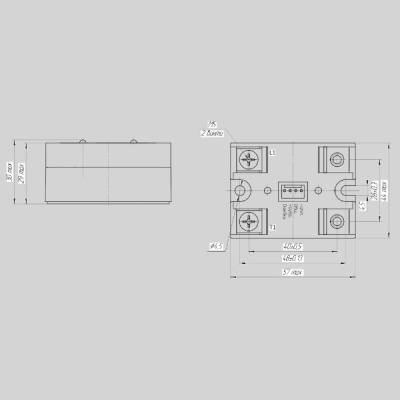 Фотография товара 2 Реле твердотельное на малые токи ТТР1-МБ01008-Л3Д