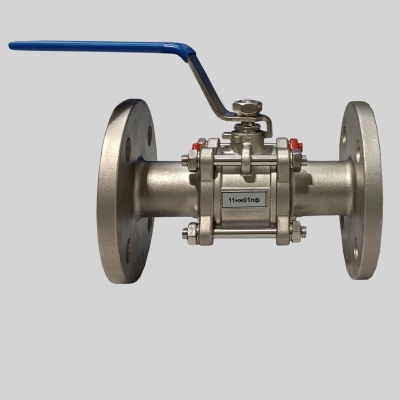 Фотография товара - Кран шаровый фланцевый 11нж01пф Ду15 Ру16 из стали 08Х18Н10