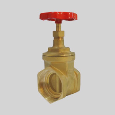 Фотография товара - Задвижка латунная муфтовая UNI-FITT Ду40