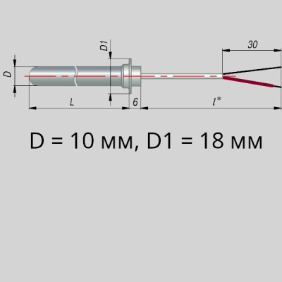 Фотография товара 1 Преобразователь термоэлектрический ДТПL114-00.100/1,5