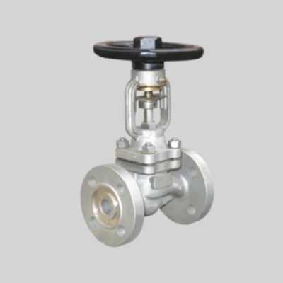 Фотография товара 1 Клапан (вентиль) сильфонный фланцевый 15нж66нж Ду65 Ру40