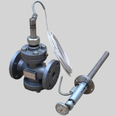 Фотография товара - Регулятор температуры прямого действия РТ-ДО-25 Ду 25 из СЧ-20