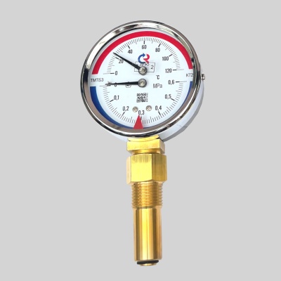 Фотография товара 1 Термоманометр ТМТБ 31 Р 6кгс/см2, 0-120 град,