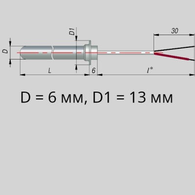 Фотография товара 1 Преобразователь термоэлектрический ДТПL094-00.100/0,2