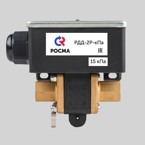 Купить Реле дифференциального давления РДД-2Р-70кПа-G1/4( Реле ...