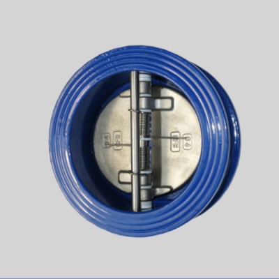 Фотография товара 5 Клапан обратный двухстворчатый межфланцевый FAF2350 DN400(PN1,6,T130,L140,чугун)