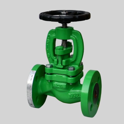 Фотография товара - Вентиль чугунный фланцевый АСТА Р14-100-16-01-300-Ф Ду100 Ру16