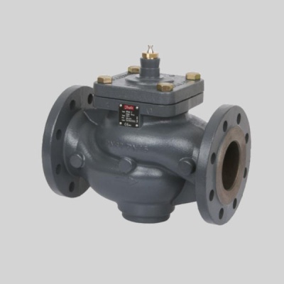 Фотография товара - Клапан регулирующий чугунный фланцевый VFM2 Ду 65 под электропривод