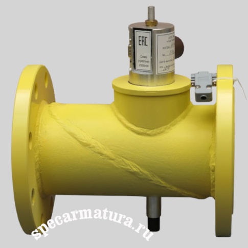 Купить Клапан запорный газовый электромагнитный фланцевый КЗГЭМ-80НД по ...