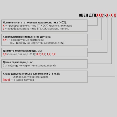 Фотография товара 2 Преобразователь термоэлектрический ДТПК011-0,5/0,35