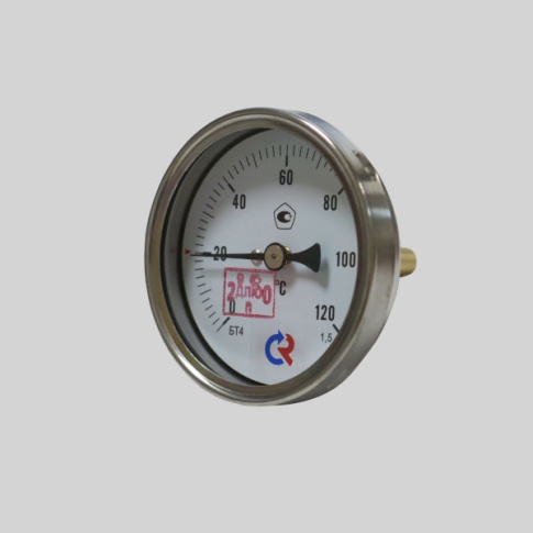 Фотография товара - Термометр биметаллический БТ-41.211(-40-60С)G1/2.46.1,5