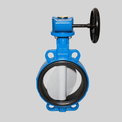 Фотография товара - Затвор дисковый с редуктором Danfoss VFY-WG Ду 80