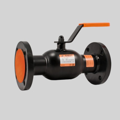 Фотография товара - Кран шаровый стальной фланцевый БИВАЛ КШТ 10.015.40 Ф/Ф Ду15