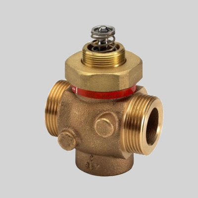 Фотография товара - Клапан регулирующий бронзовый резьбовой VM2 Ду 40 под электропривод