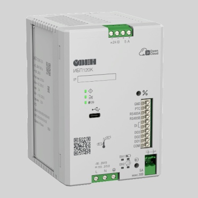 Фотография товара - Источник питания с резервированием ИБП120К-24