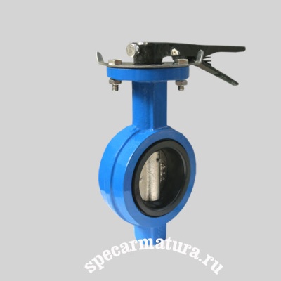 Фотография товара - Затвор поворотный дисковый UN-B1 Ду 40,