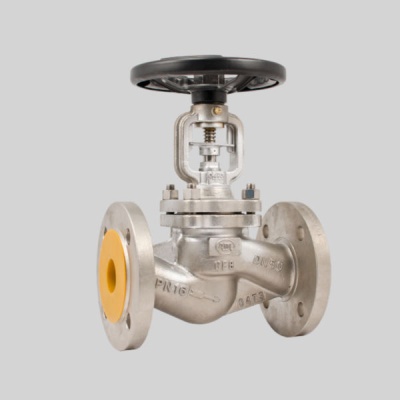 Фотография товара - Клапан запорный нержавеющий сильфонный KV35 Ду65