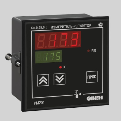 Фотография товара 1 Измеритель-регулятор одноканальный ОВЕН ТРМ 201-Щ1.Т