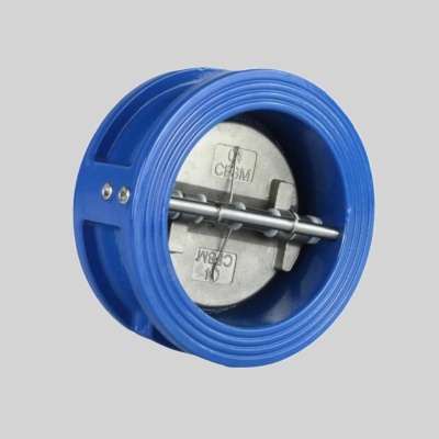 Фотография товара - Клапан обратный чугунный двустворчатый Ду50 м/ф BENARMO створки нерж. сталь