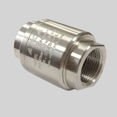 Фотография товара 3 Клапан обратный пружинный муфтовый RT25 Ду40