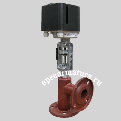 Фотография товара - Клапан запорно-регулирующий угловой 25с942нж Ду65 КЗРУС-М-65,