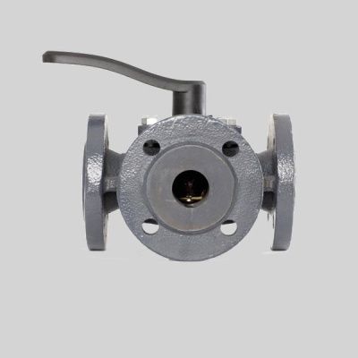 Фотография товара - Клапан регулирующий трехходовой чугунный фланцевый HFE3 Ду 50 под электропривод