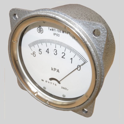 Фотография товара - Тягомер мембранный показывающий ТММП 100 М1  -1.6кПа