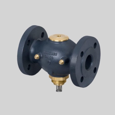 Фотография товара - Клапан регулирующий чугунный фланцевый VGF Ду 50 под электропривод