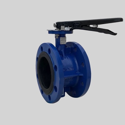 Фотография товара - Затвор поворотный фланцевый BENARMO 107 Ду50 Ру16 диск чугун рукоятка