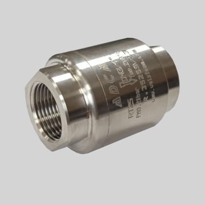 Фотография товара 1 Клапан обратный пружинный муфтовый RT25 Ду40