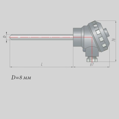 Фотография товара - Преобразователь термоэлектрический ДТПК015-0110.1100.ЕХI-Т6