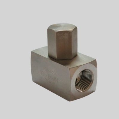 Фотография товара - Клапан обратный плунжерный муфтовый нержавеющий VYC179-03 Ду 15