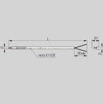 Фотография товара 1 Преобразователь термоэлектрический ДТПL011-0,3/0,2