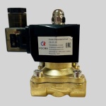 Фотография товара 1 Клапан электромагнитный соленоидный латунный 1/2" РОСМА СК-11-15 (НЗ,Ду15,1МПа,L66,220AC,90градС)