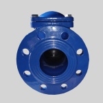 Фотография товара 2 Клапан обратный чугун шаровой Ду 50 Ру16 фл шар сталь+NBR Benarmo