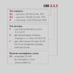 Фотография товара 2 Счетчик импульсов и времени наработки СИ 8 Щ1.Р