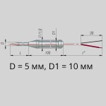 Фотография товара 1 Преобразователь термоэлектрический ДТПL194-00.100/0,2