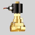 Фотография товара 2 Электромагнитный латунный клапан «Солегран» KST-10Е (EPDM;НЗ;Ду10;0.1-1.6МПа;L70,220AC,130градС)