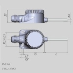 Фотография товара 2 Термопреобразователь сопротивления ДТС125Л-100М.В2.100.ЕХI-Т3
