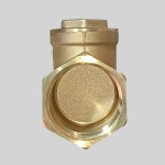 Фотография товара 2 Клапан обратный латунный поворотный Aquasfera 3003-01 Ду15 Ру40  ВР 1/2" уплотнение металл